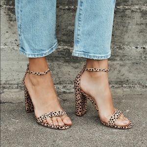 Cheetah Print Heel